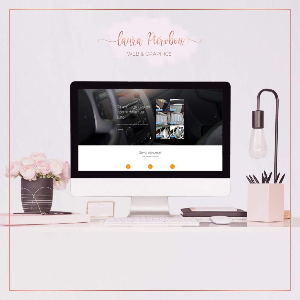 Portfolio - Sito Rigenera Services © Laura Pierobon – Web & Graphics