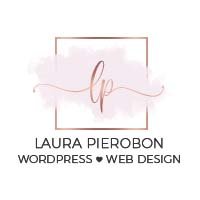 Logo © Laura Pierobon - WordPress ❤︎ Web Design